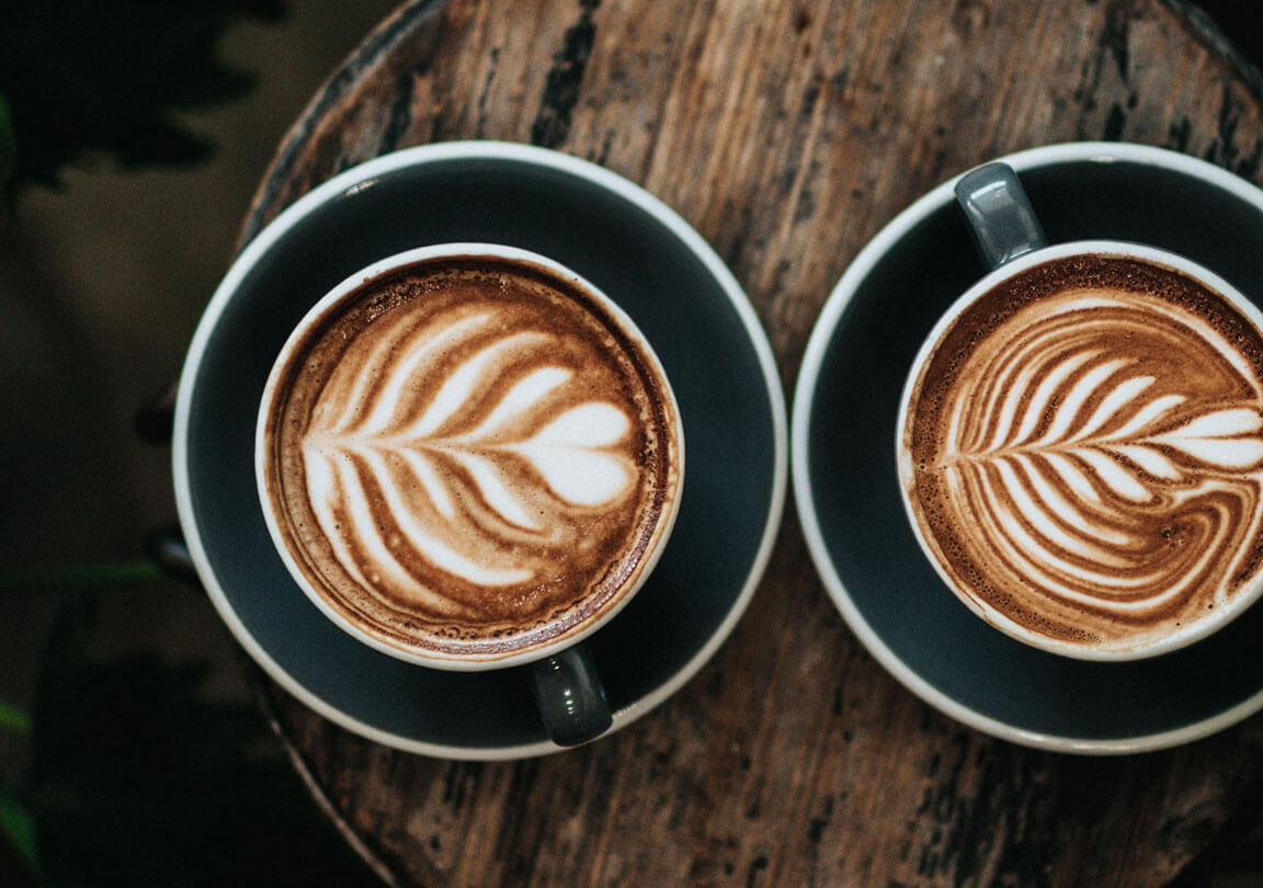 Hawaii Coffee kahve sunumu