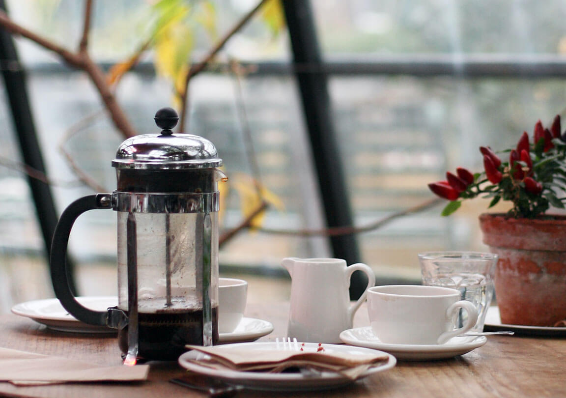 Hawaii Coffee kahve sunumu